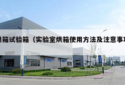 烘箱試驗箱（實驗室烘箱使用方法及注意事項 ）