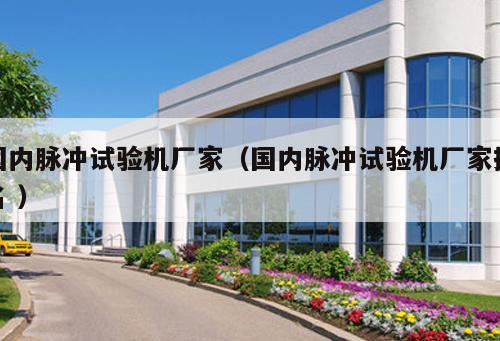 國內脈沖試驗機廠家（國內脈沖試驗機廠家排名 ）