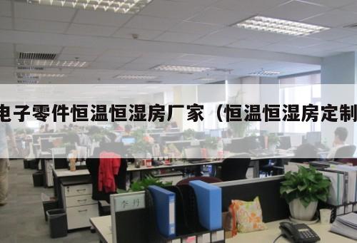 電子零件恒溫恒濕房廠家（恒溫恒濕房定制 ）