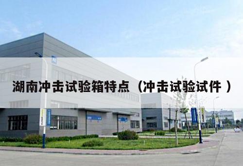 湖南沖擊試驗箱特點（沖擊試驗試件 ）