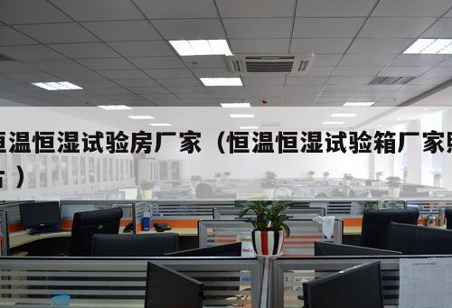 恒溫恒濕試驗房廠家（恒溫恒濕試驗箱廠家照片 ）